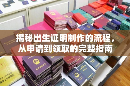 正镶白旗揭秘出生证明制作的流程，从申请到领取的完整指南
