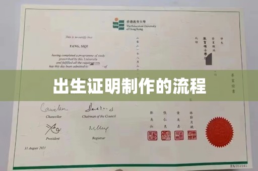 正镶白旗出生证明制作的流程