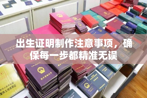正镶白旗出生证明制作注意事项，确保每一步都精准无误