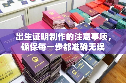 正镶白旗出生证明制作的注意事项，确保每一步都准确无误
