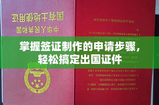 正镶白旗掌握签证制作的申请步骤，轻松搞定出国证件