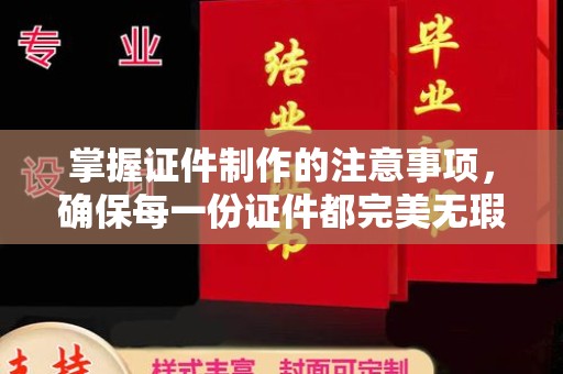 正镶白旗掌握证件制作的注意事项，确保每一份证件都完美无瑕